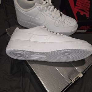 Nike Air Force One White Sneakers Authentic. New Deadstock